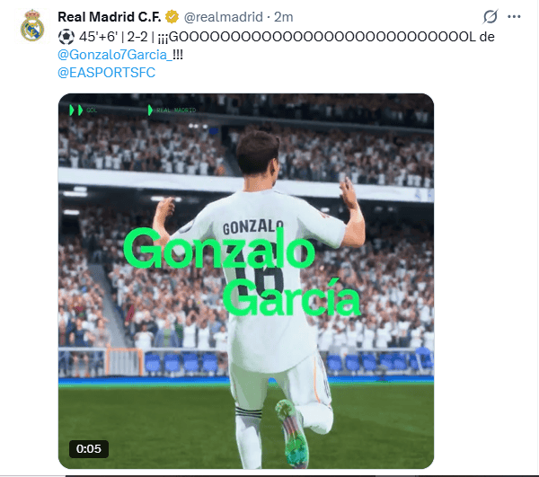 &nbsp;X / @realmadrid