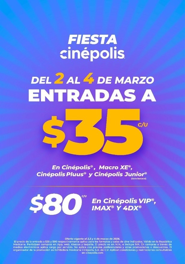 &nbsp;CORTESÍA/ Cinépolis